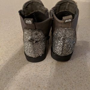 Grey Girls Boots